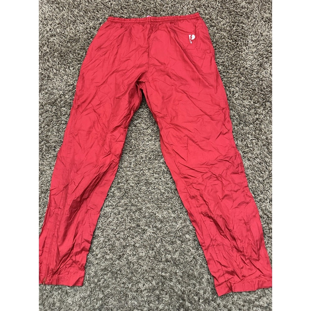 Vintage 90's Pro Player Pants Ted Track Wind Nylon Lined Mens Size Medium